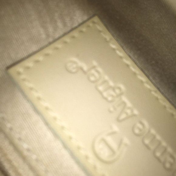 Vintage Rare Mini Estinne Aigner Woven Straw Purse with Leather Trim from the 80 - Picture 9 of 12